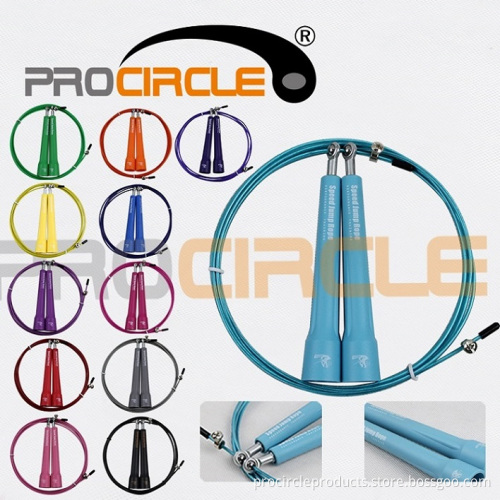 Crossfit Fitness Gym Equipment Cable Wire Speed Jump Rope Skipping Rope (PC-JR1012)